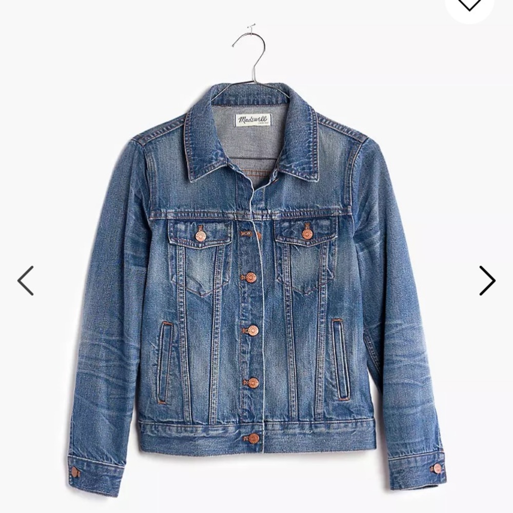 Madewell The Jean Jacket in Pinter Wash